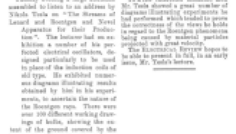 Preview of The New York Academy of Science - Fourth Annual Reception article