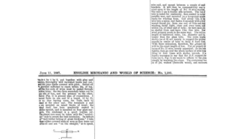 Preview of Tesla Coil - A Glass Tube Secondary article