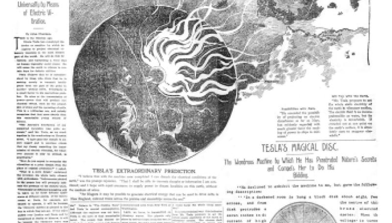 Preview of Tesla Has Fired The Spark Flashed Round The World article