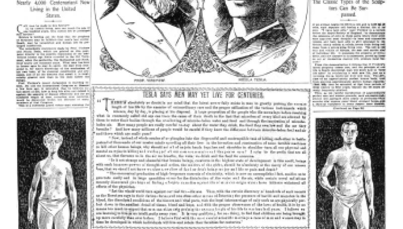 Preview of Man May Be Made to Live 1,000 Years! article