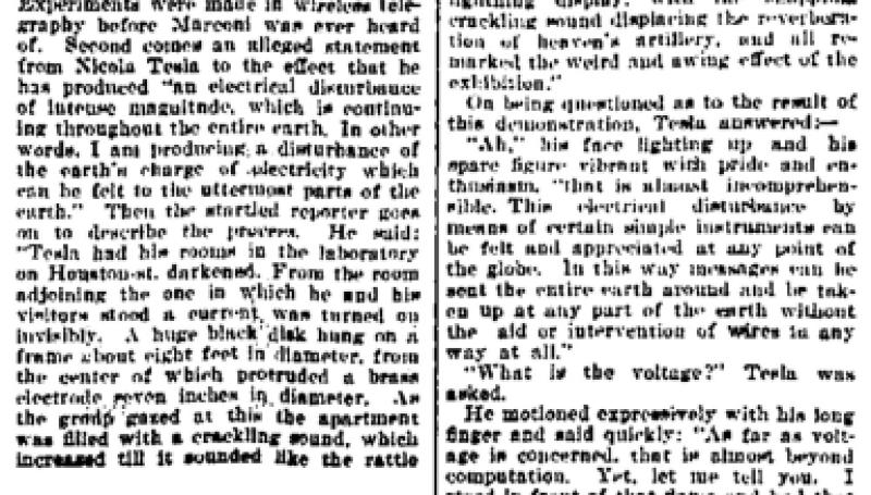 Preview of Electrical Fairy Tales article