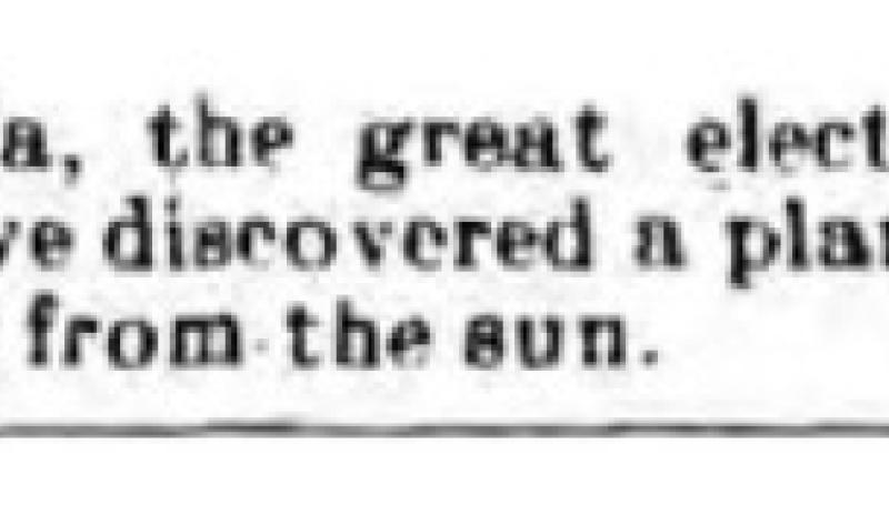 Preview of Nikola Tesla to Use Energy Generated from the Sun article