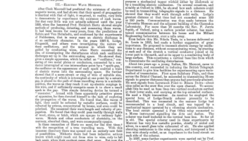 Preview of Telegraphing Across Space - Part 2/2 article