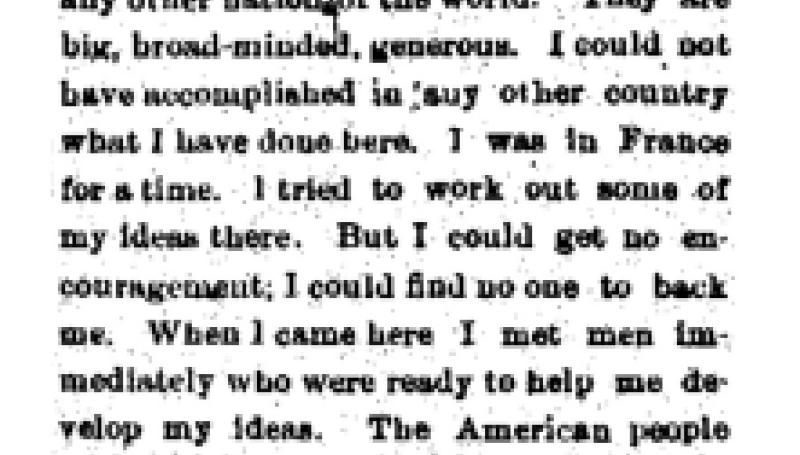 Preview of Mr. Tesla Shows a Great Deal of Patriotism article