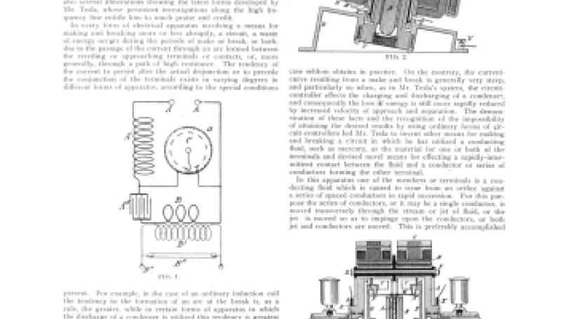 Preview of Tesla Circuit Controllers for Obtaining Oscillatory Currents of High Frequency article