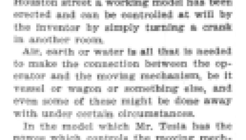 Preview of How Tesla Will End War article