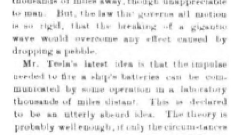 Preview of The Last Tesla Discovery article