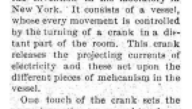 Preview of Wonders of Electricity (Nov. 16, 1898) article