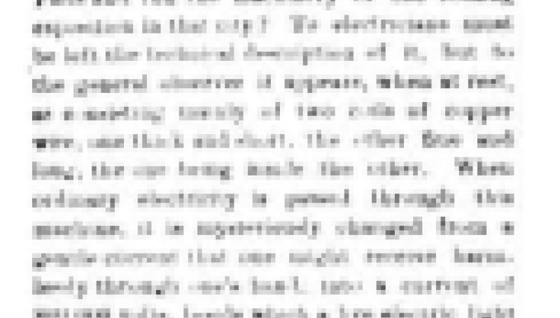 Preview of Tesla and His Oscillator article