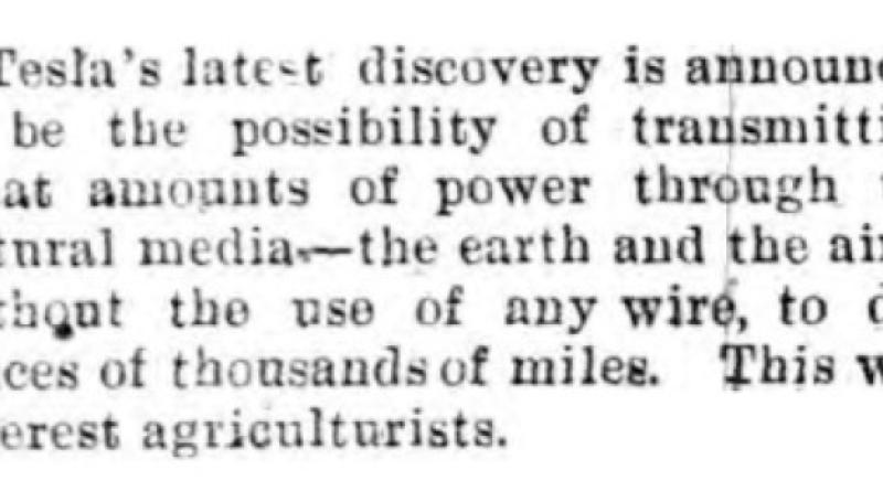 Preview of Tesla's Latest Discovery is Announced article