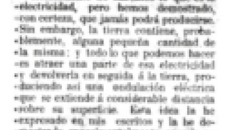 Preview of Letter from the Wise Tesla article