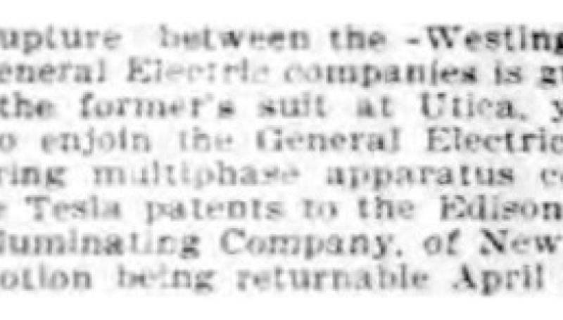 Preview of Rupture Between Westinghouse and General Electric article