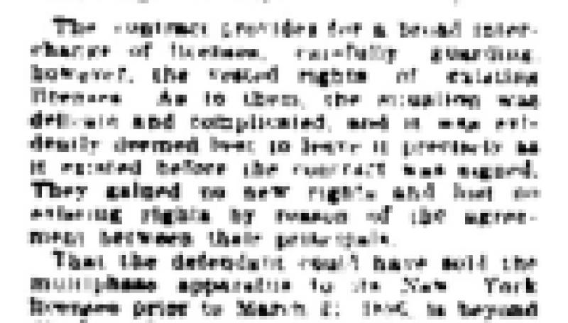 Preview of Demurrer Allowed article