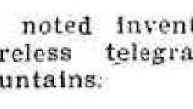 Preview of Tesla Is Studying in the Mountains article
