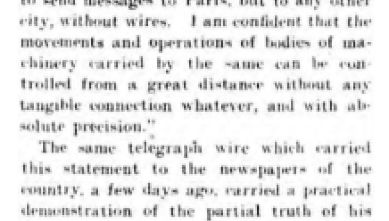 Preview of Wonders of Wireless Telegraphy article