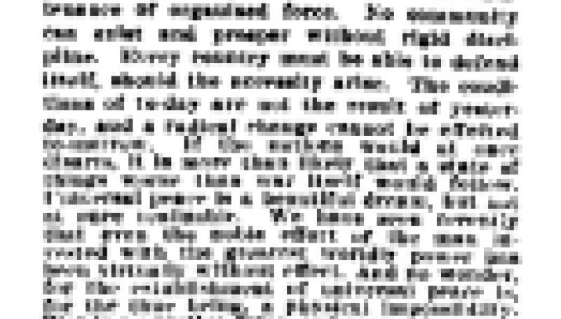 Preview of Wastefulness of War article