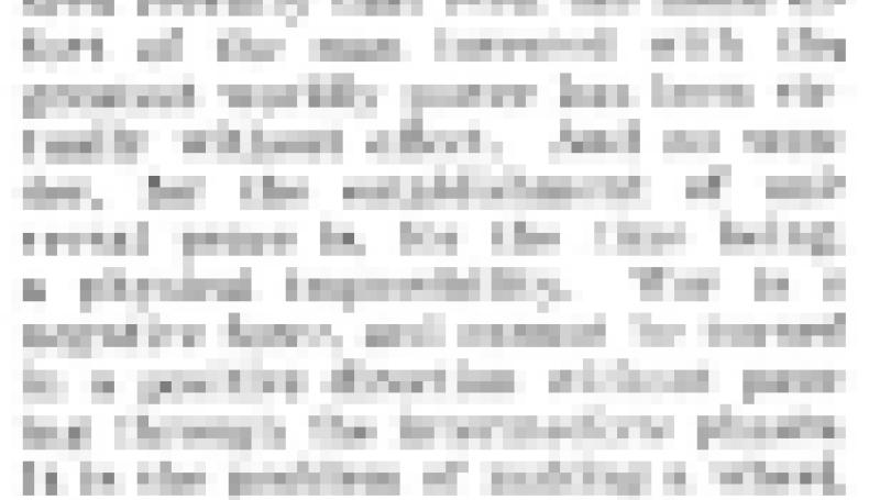 Preview of Wastefulness of War article