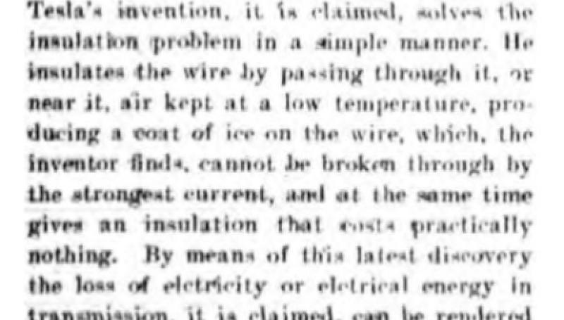 Preview of Electricity and Wires article