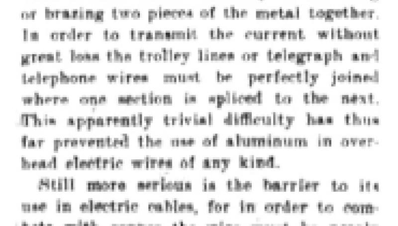 Preview of Aluminum and Copper article