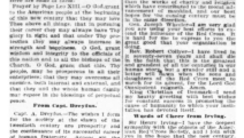 Preview of Notables Extol Red Cross Work article
