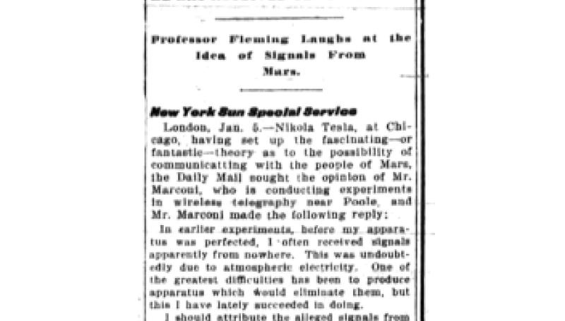 Preview of Tesla is Mistaken article