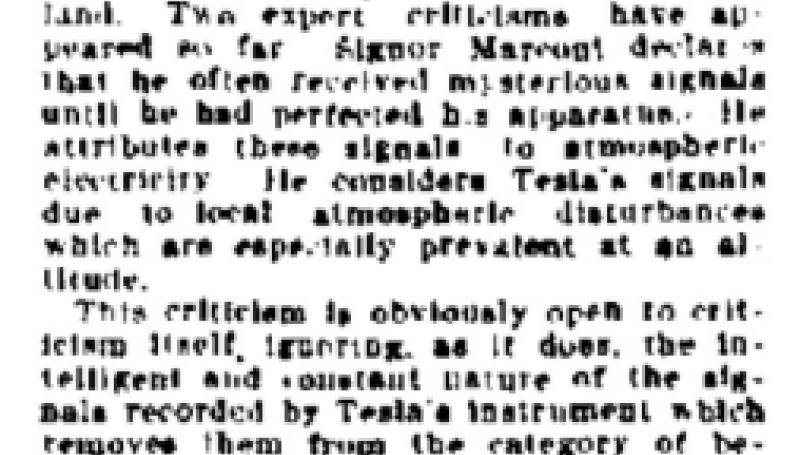 Preview of Criticizing Tesla article