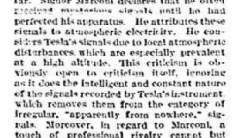 Preview of Don't Accept Tesla's Theory article