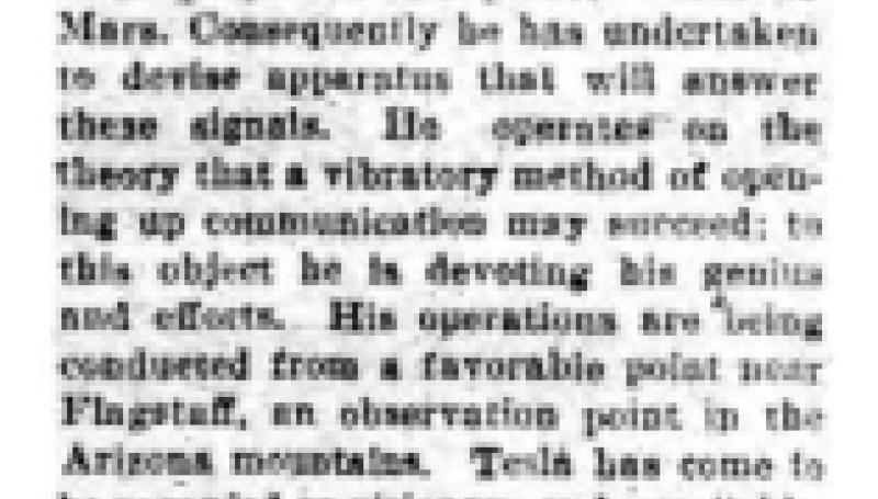Preview of Nikola Tesla in Active Competition article