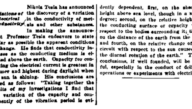 Preview of Variations of Electrical Conductivity article