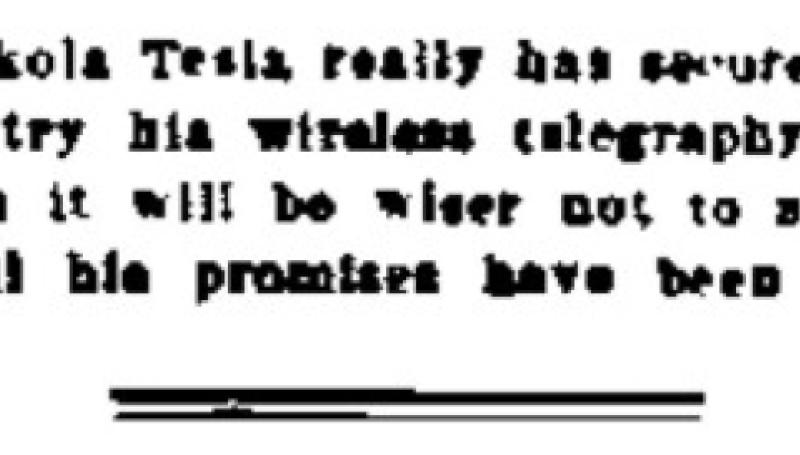 Preview of If Nikola Tesla Really Has Secured Capital article