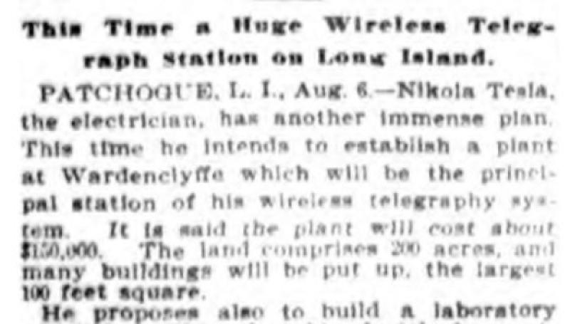 Preview of One More Great Tesla Plan article
