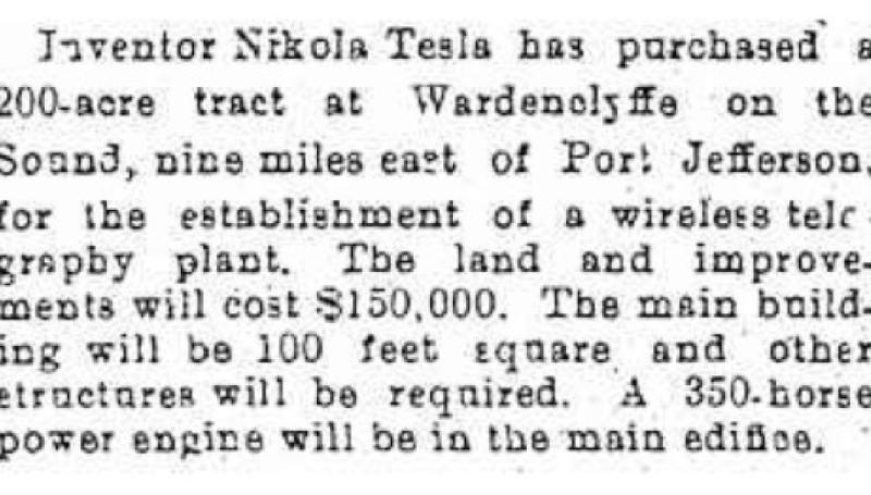 Preview of Tesla Has Purchased 200 Acres on the Sound article
