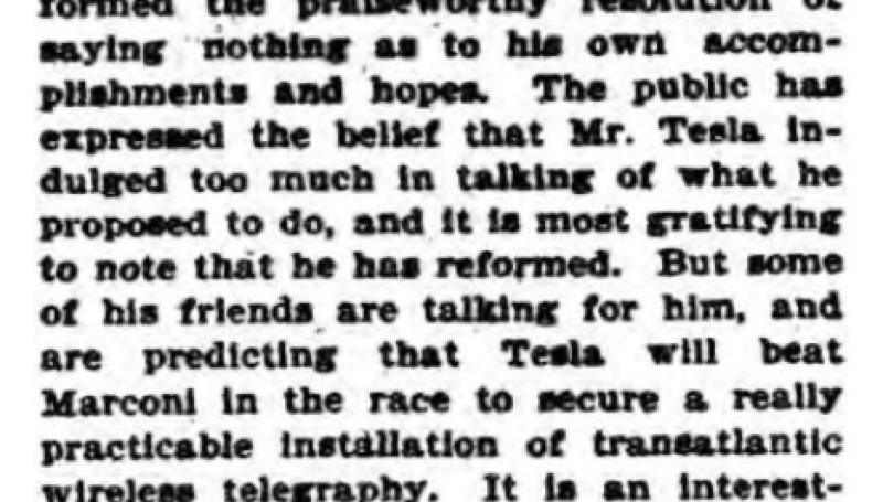 Preview of The Race to Secure Transatlantic Wireless Telegraphy article