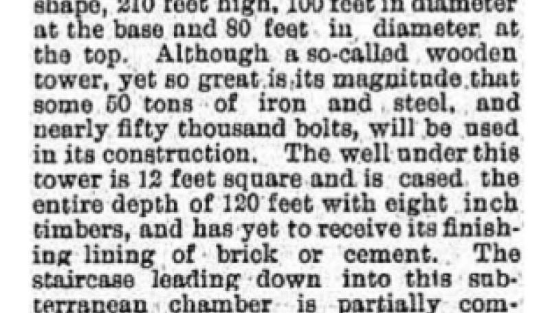 Preview of Tesla's Work at Wardenclyffe (Feb. 7, 1902) article