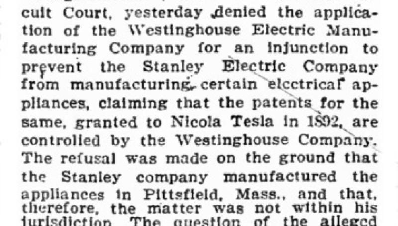 Preview of Westinghouse Injunction Not Granted article