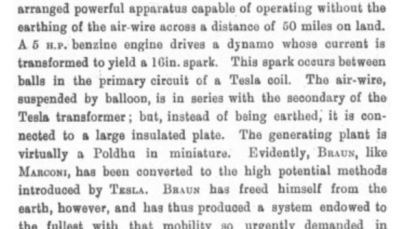 Preview of Wireless Telegraphy for Military Purposes - Editorial article