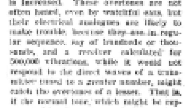Preview of Mr. Tesla and Wireless Telegraphy article