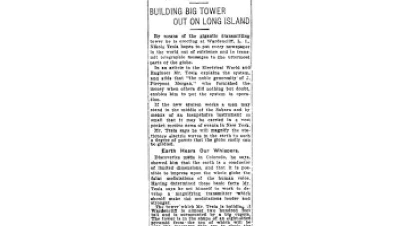 Preview of Tesla Has Plan to Do Away with Newspapers article