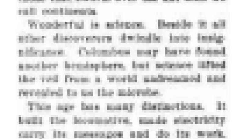 Preview of A Tribute article