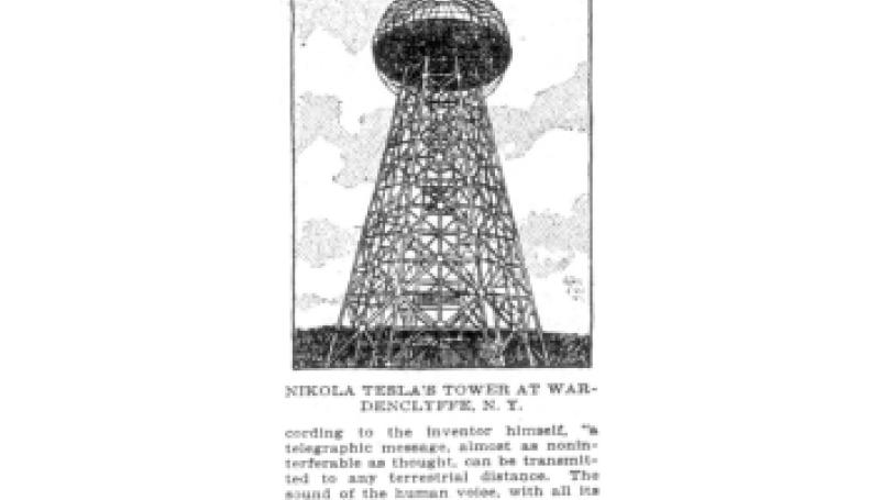 Preview of Tesla's "World Telegraphy" Scheme article