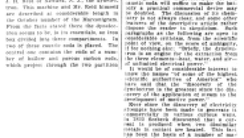 Preview of Electricity from Coal article
