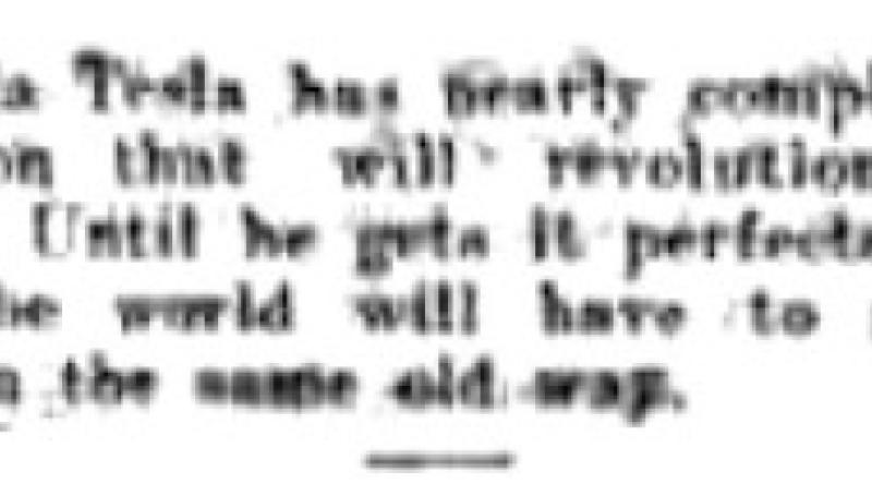 Preview of An Invention That Will Revolutionize the World article