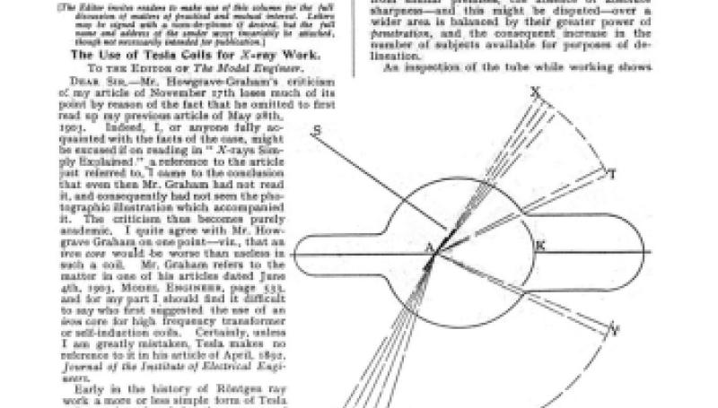 Preview of The Use of Tesla Coils for X-ray Work article