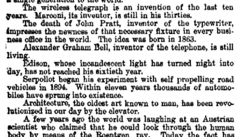Preview of The Triumphs of Electricity article