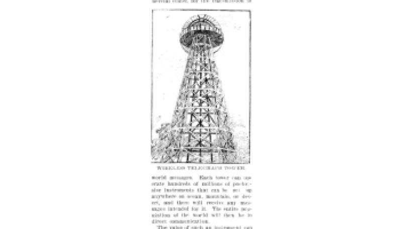 Preview of Tesla's Wireless Tower article