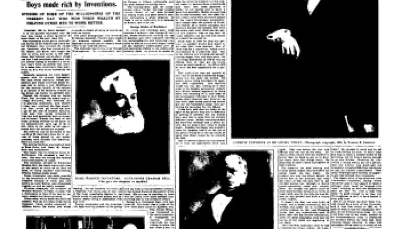 Preview of Boys Made Rich by Inventions article
