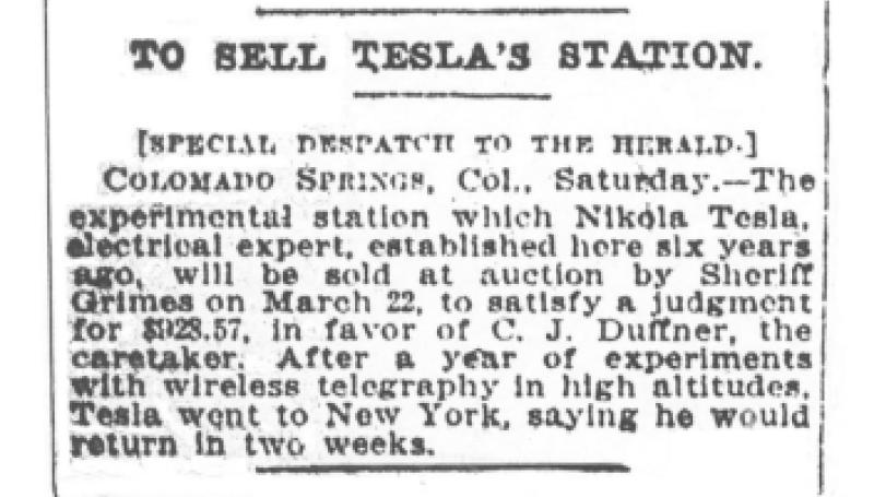 Preview of To Sell Tesla's Station article