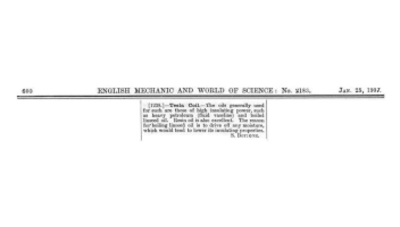 Preview of Tesla Coil - Insulating Oil article