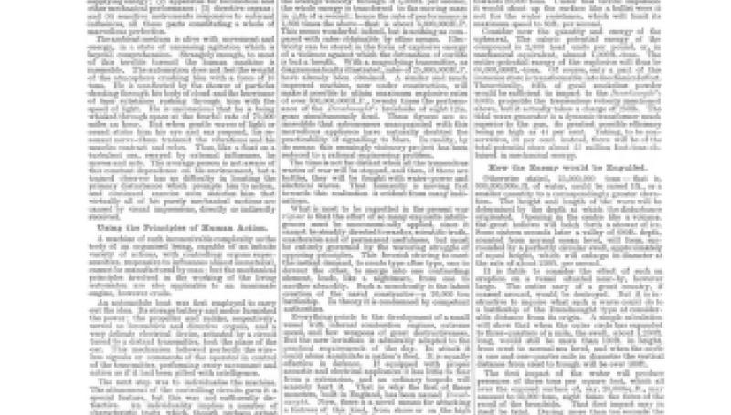 Preview of Tesla's Tidal Wave to Make War Impossible (reprint) article