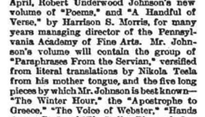 Preview of Books and Authors article